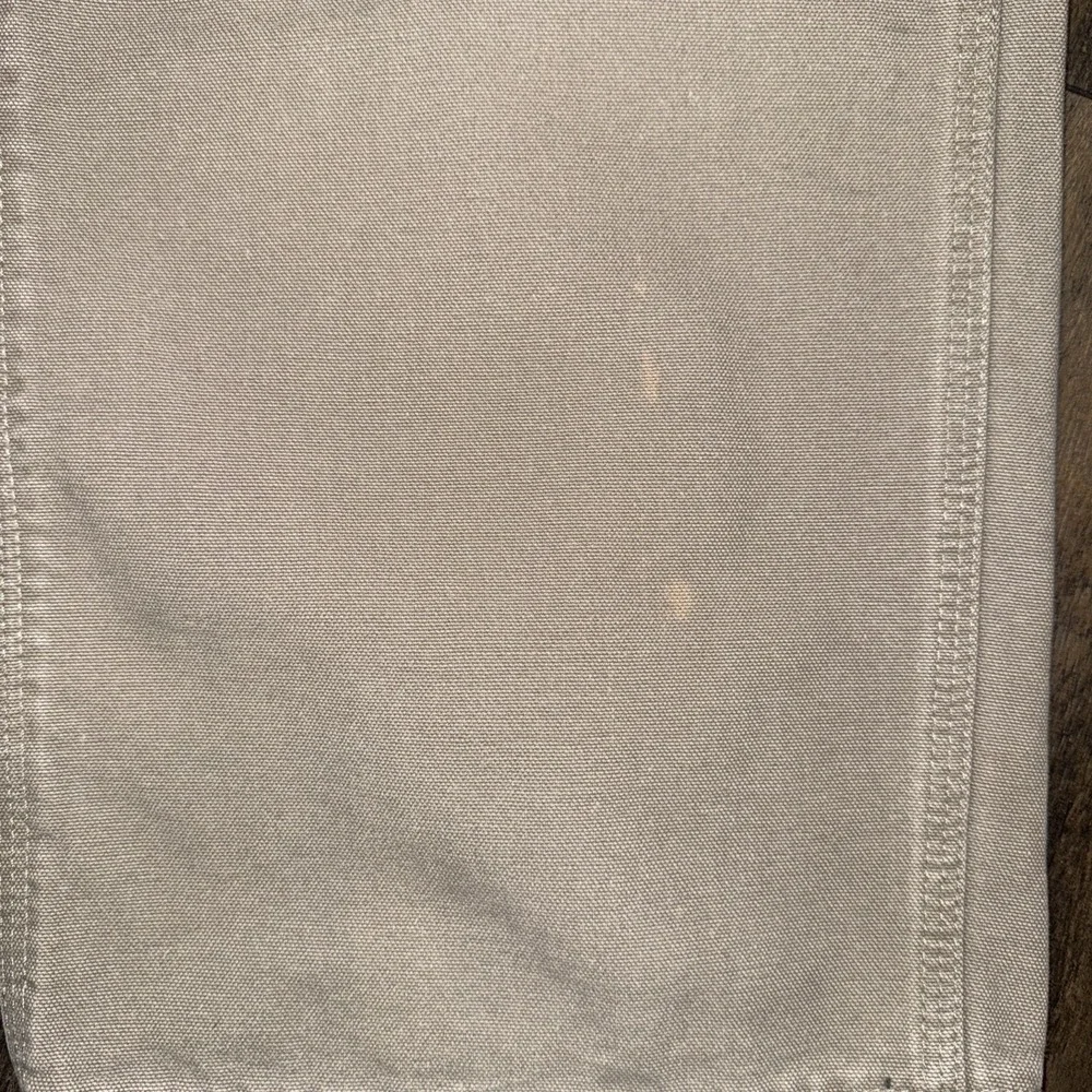 Carhartt Pants Mens 36x32 Gray B11 Original Dungaree Fit Work Carpenter Canvas - Picture 5 of 9